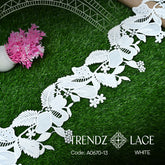 China Milky: A0670-13 - 20 YDS | Trendz Lace