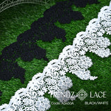 China Milky: A3450A - 10 YDS | Trendz Lace