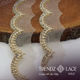 Stone Pearl Lace – HM-JIL-1766 - 9 MTR | Trendz Lace