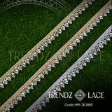 Handmade Lace: HM-JIL-1885 - 9 MTR | Trendz Lace