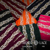 Velvet Lace: JIL - 1684 - 9 MTR | Trendz Lace