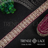Velvet Lace: JIL - 1835 - 9 MTR | Trendz Lace
