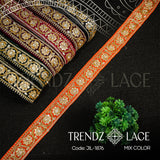 Velvet Lace: JIL - 1876 - 9 MTR | Trendz Lace