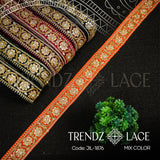 Velvet Lace: JIL - 1876 - 9 MTR | Trendz Lace
