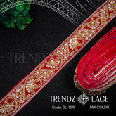 Velvet Lace: JIL - 1878 - 9 MTR | Trendz Lace