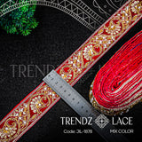 Velvet Lace: JIL - 1878 - 9 MTR | Trendz Lace