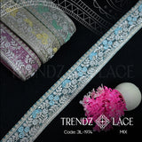 Fancy Lace: JIL-1974 - 9 MTR | Trendz Lace