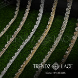 Handmade Lace: HM-JIL-1385 - 9 MTR | Trendz Lace