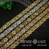 Fancy Lace: JIL - 2119 - 9 MTR | Trendz Lace