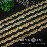 Fancy Lace: JIL-2097 - 9 MTR | Trendz Lace