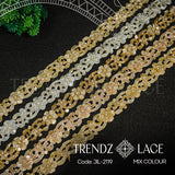 Fancy Lace: JIL - 2119 - 9 MTR | Trendz Lace
