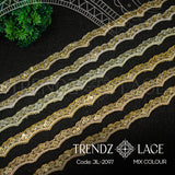 Fancy Lace: JIL-2097 - 9 MTR | Trendz Lace