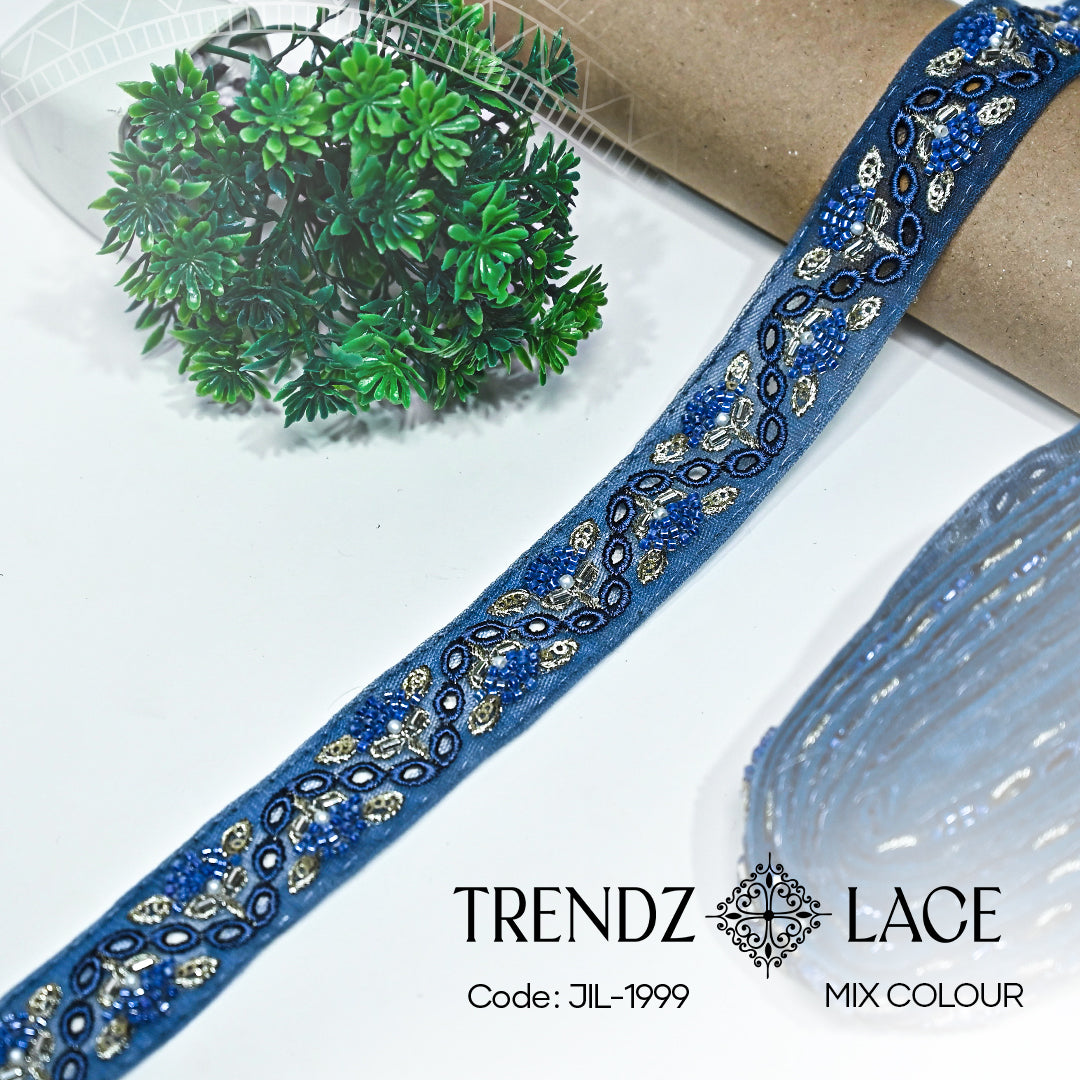 Fancy Lace: JIL-1999 - 9 MTR | Trendz Lace