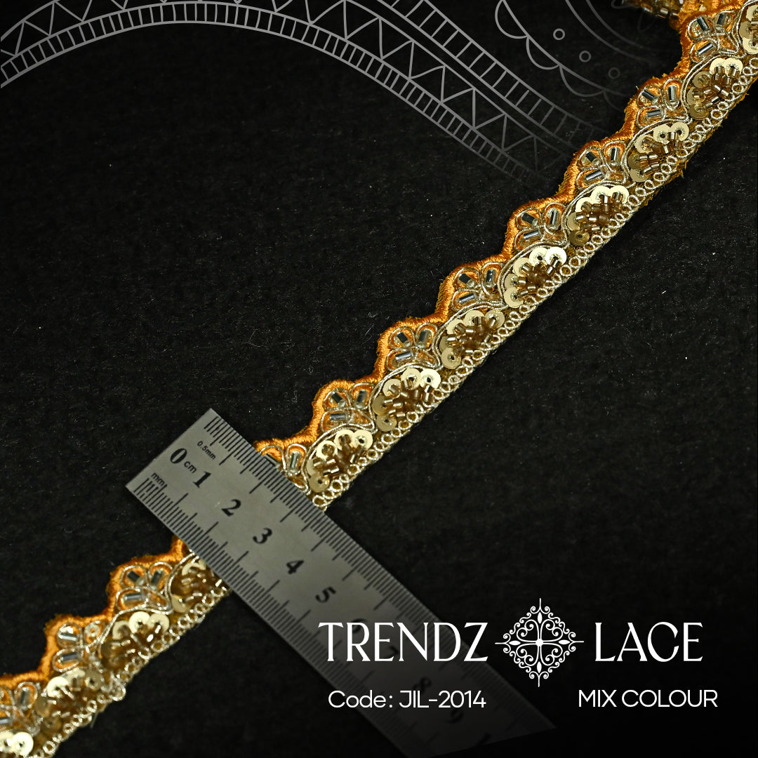 Fancy Lace: JIL-2014 - 9 MTR | Trendz Lace