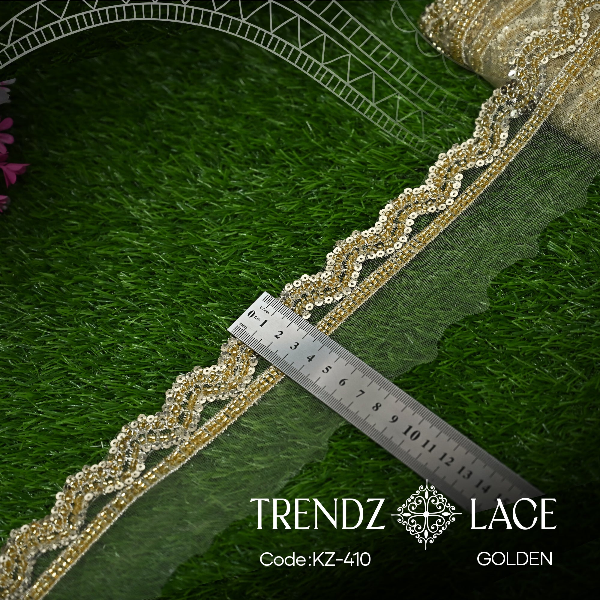 Cut Dana: KZ-410 - 10 YDS | Trendz Lace