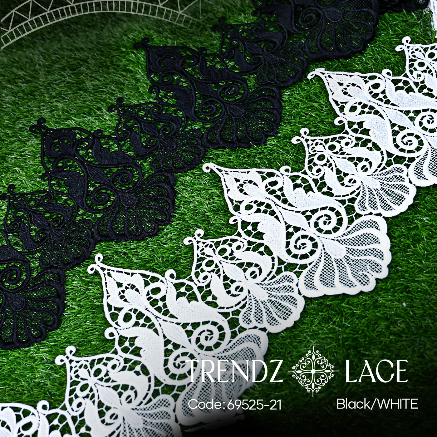 China Milky: 69525-21  - 23 YDS | Trendz Lace