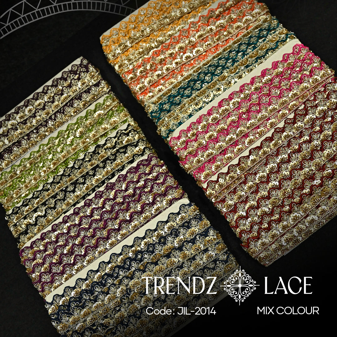Fancy Lace: JIL-2014 - 9 MTR | Trendz Lace