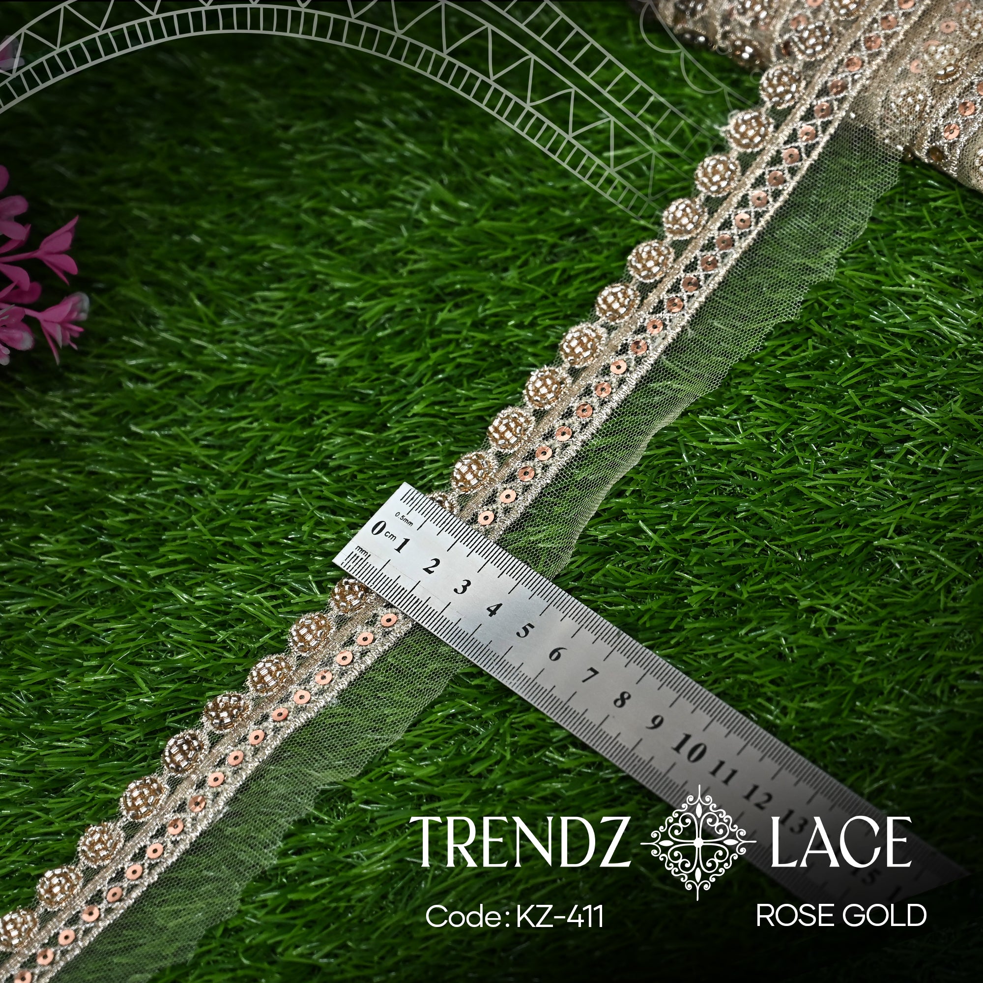 Cut Dana: KZ-411 - 10 YDS | Trendz Lace
