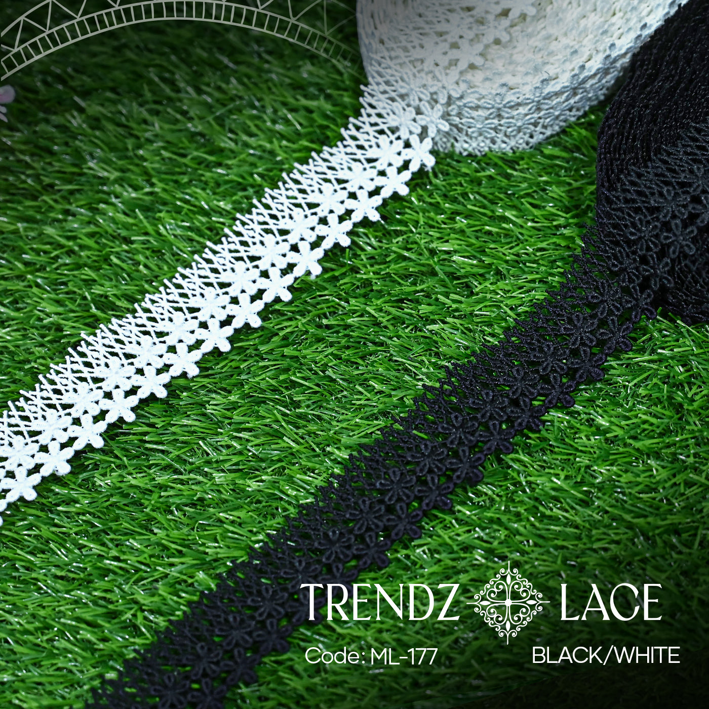 China Milky: ML-177 - 20 YDS | Trendz Lace