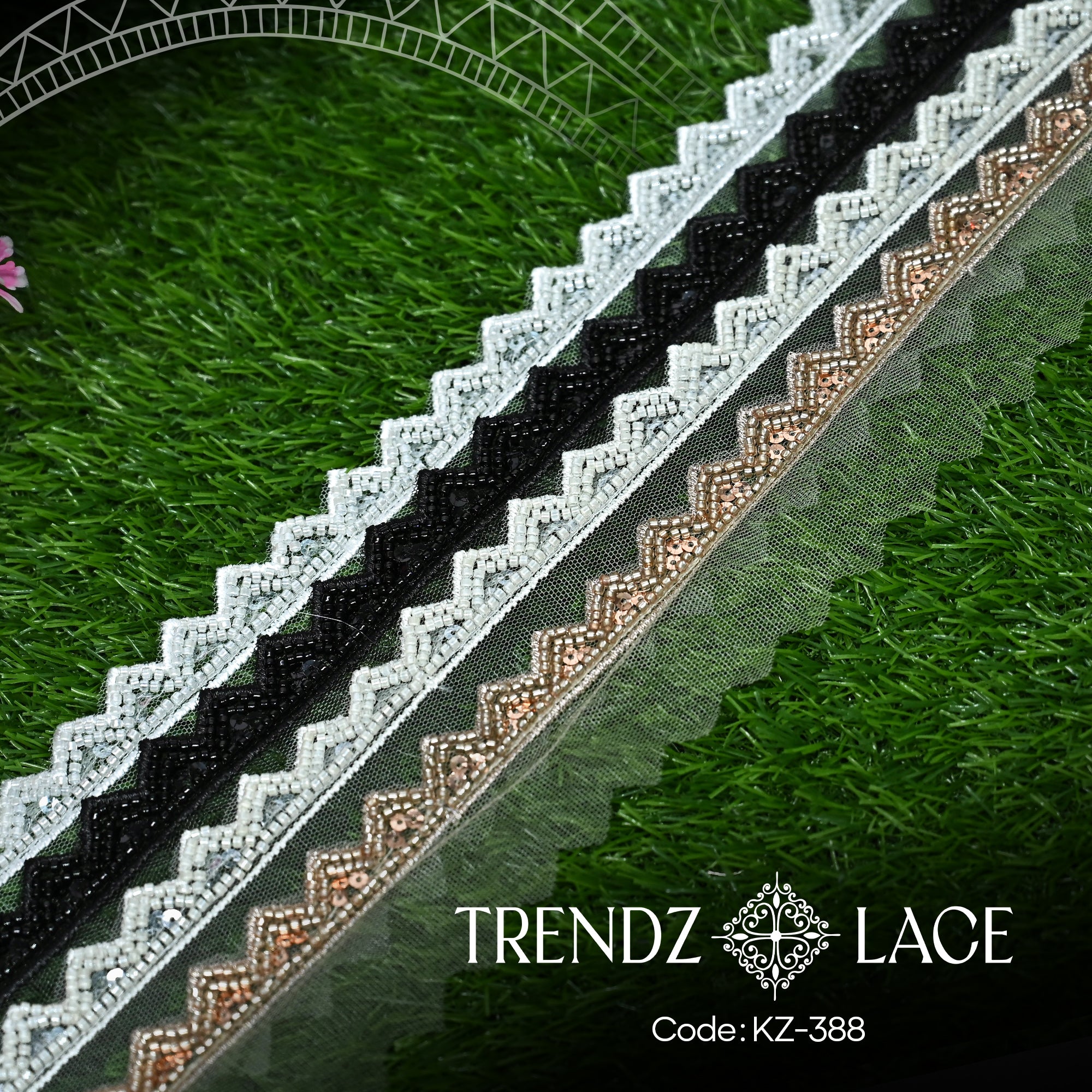 Cut Dana: KZ-388 - 10 YDS | Trendz Lace