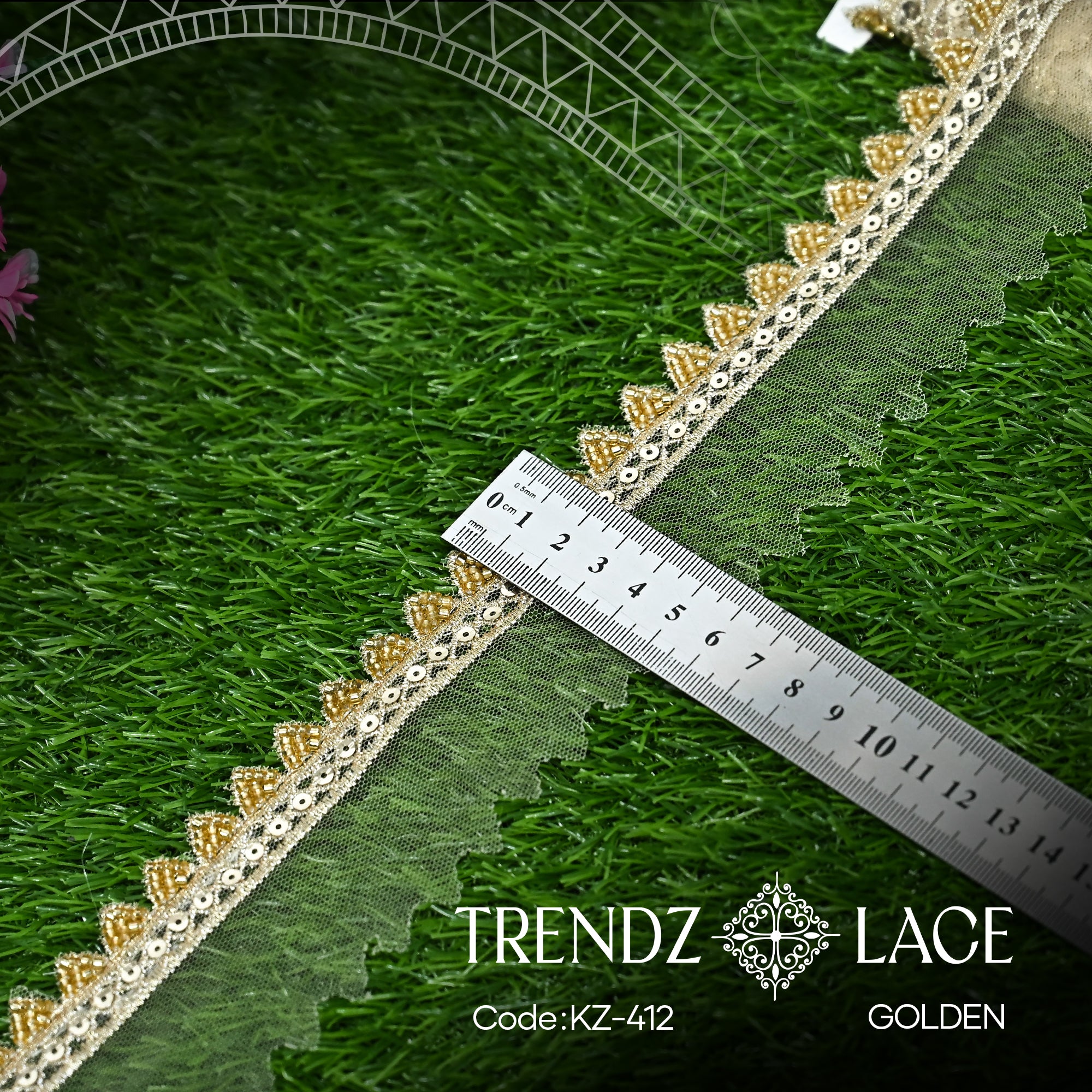 Cut Dana: KZ-412 - 10 YDS | Trendz Lace
