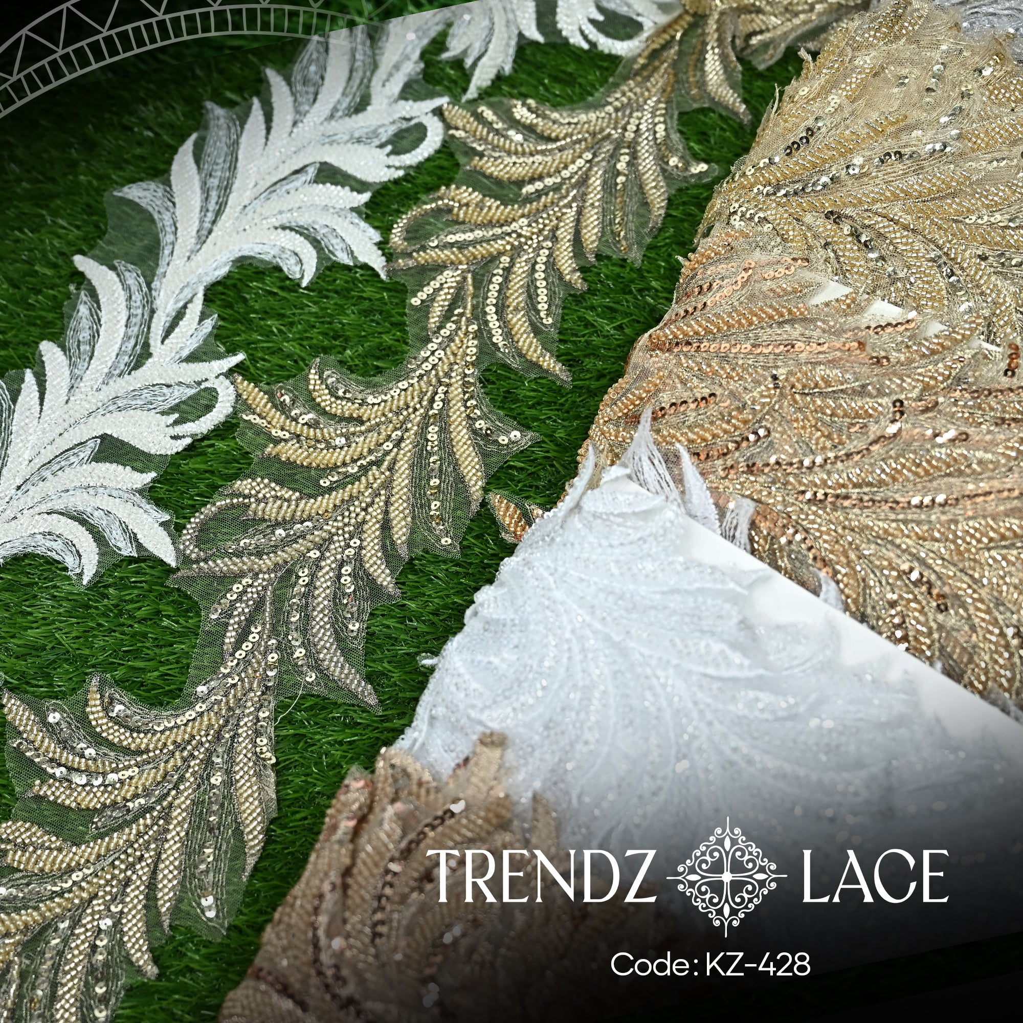 Cut Dana: KZ-428 - 10 YDS | Trendz Lace
