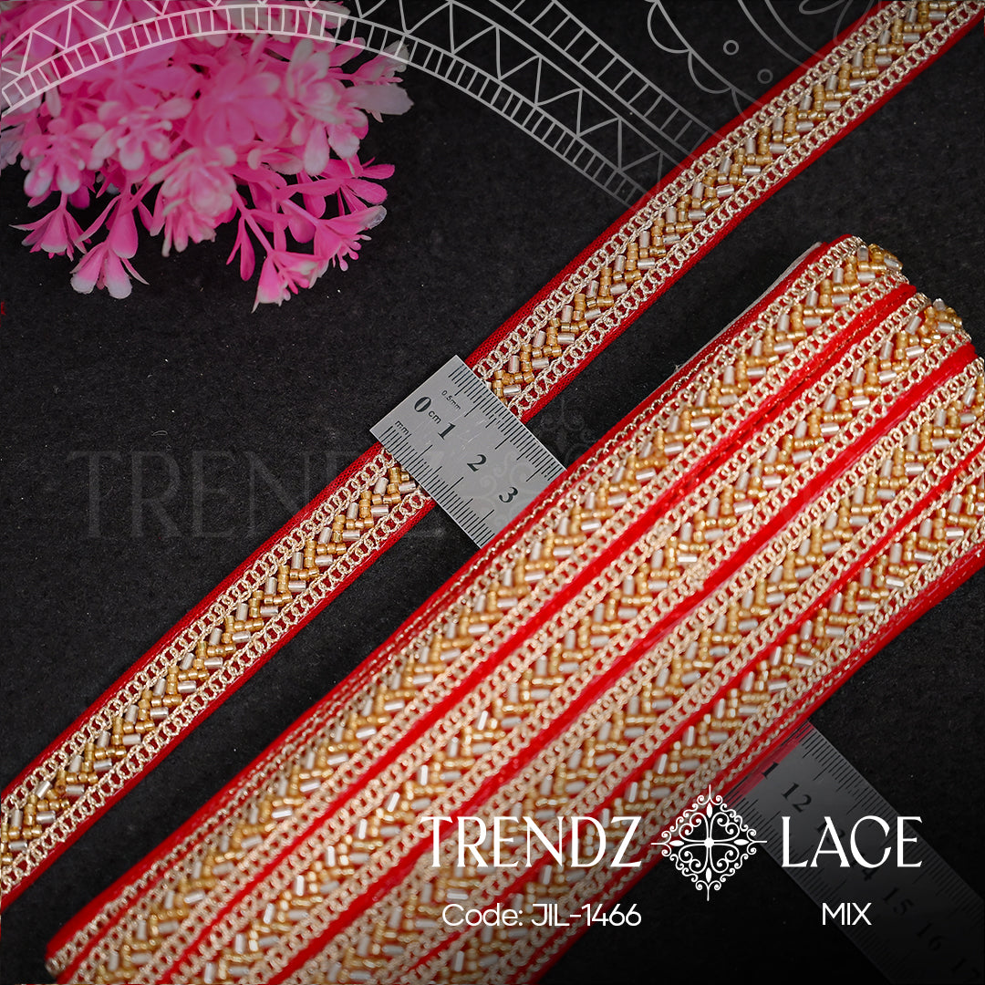Fancy Lace: JIL-1466 - 9 MTR | Trendz Lace