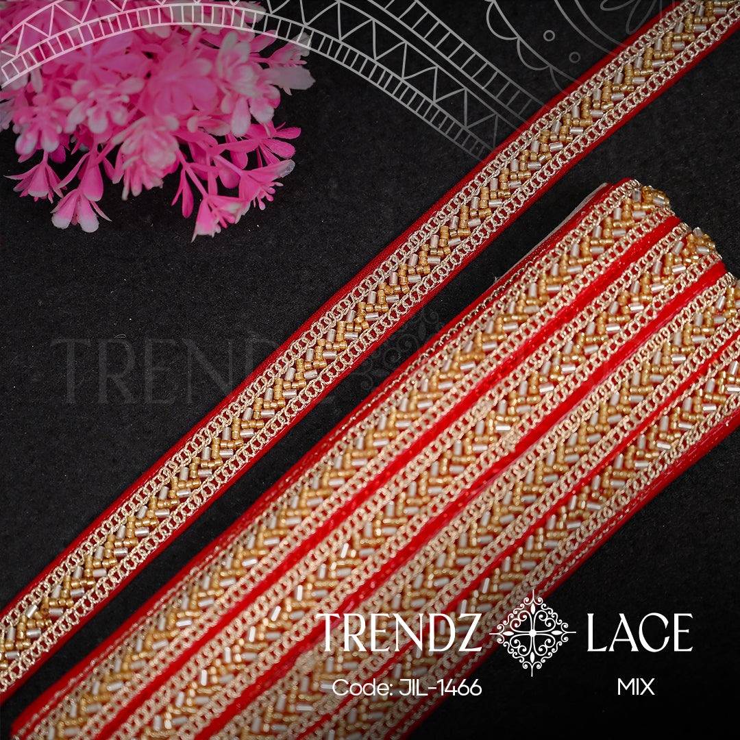 Fancy Lace: JIL-1466 - 9 MTR | Trendz Lace
