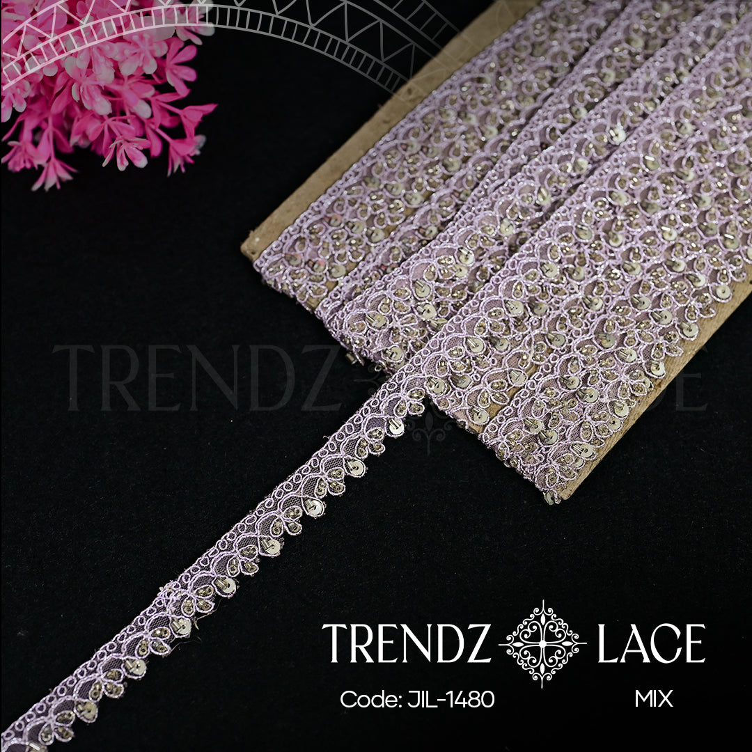 Fancy Lace: JIL-1480 - 9 MTR | Trendz Lace