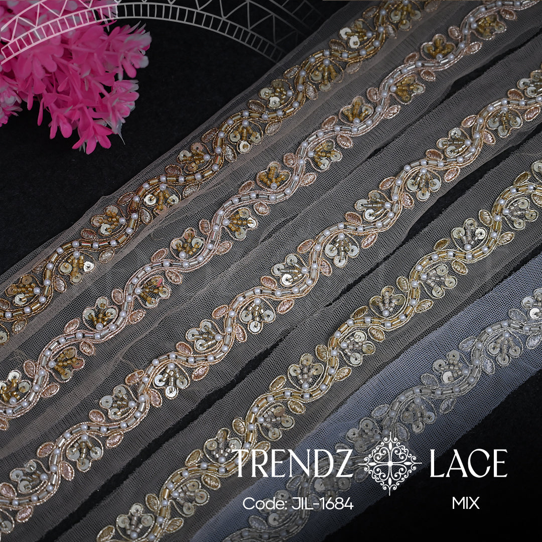Fancy Lace: JIL-1684 - 9 MTR | Trendz Lace