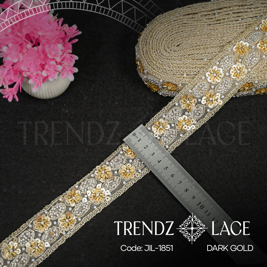 Fancy Lace: JIL-1851 - 9 MTR | Trendz Lace