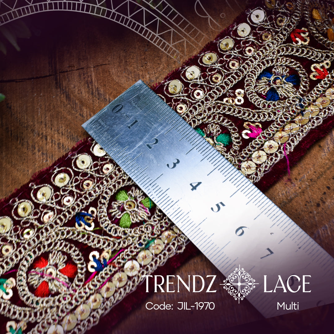 Velvet Lace: JIL-1970 - 9MTR | Trendz Lace