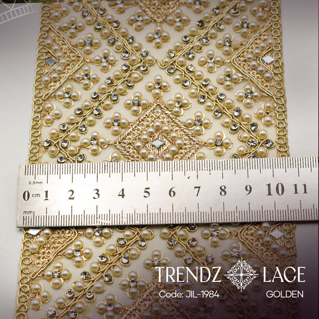 Fancy Lace – JIL-1984 - 9 MTR | Trendz Lace