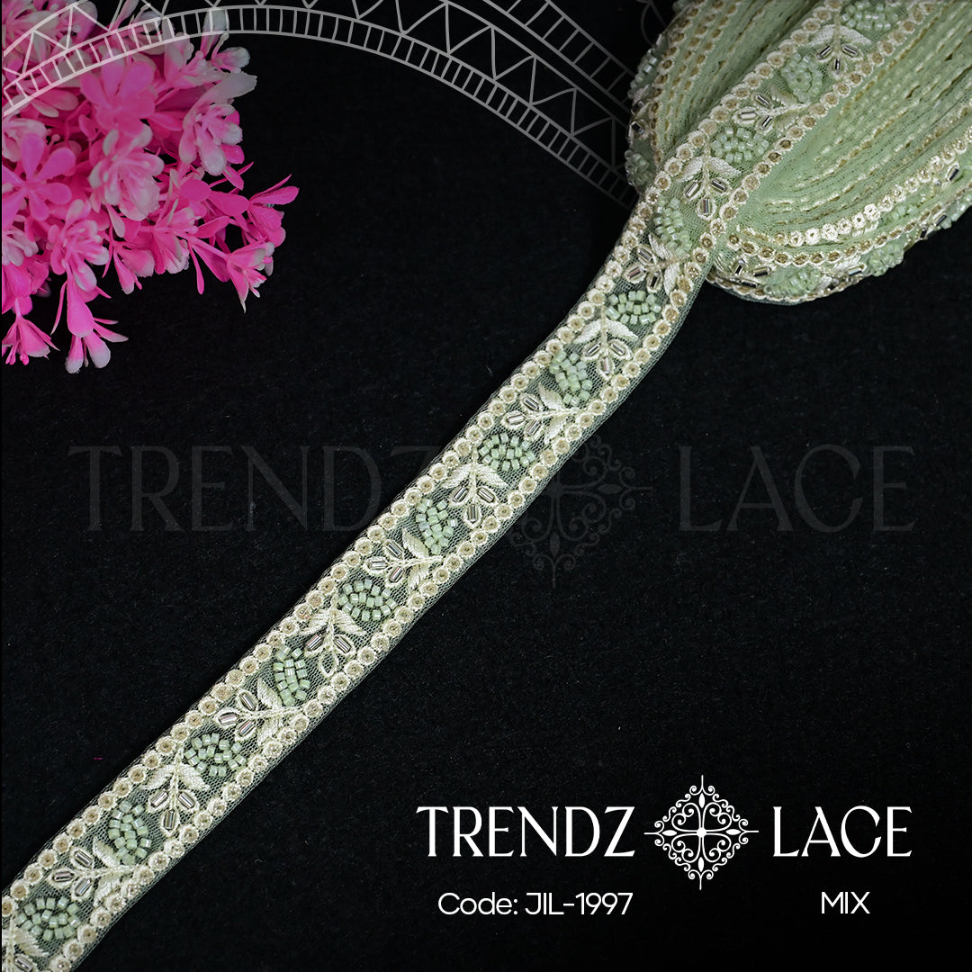 Fancy Lace: JIL-1997 - 9 MTR | Trendz Lace