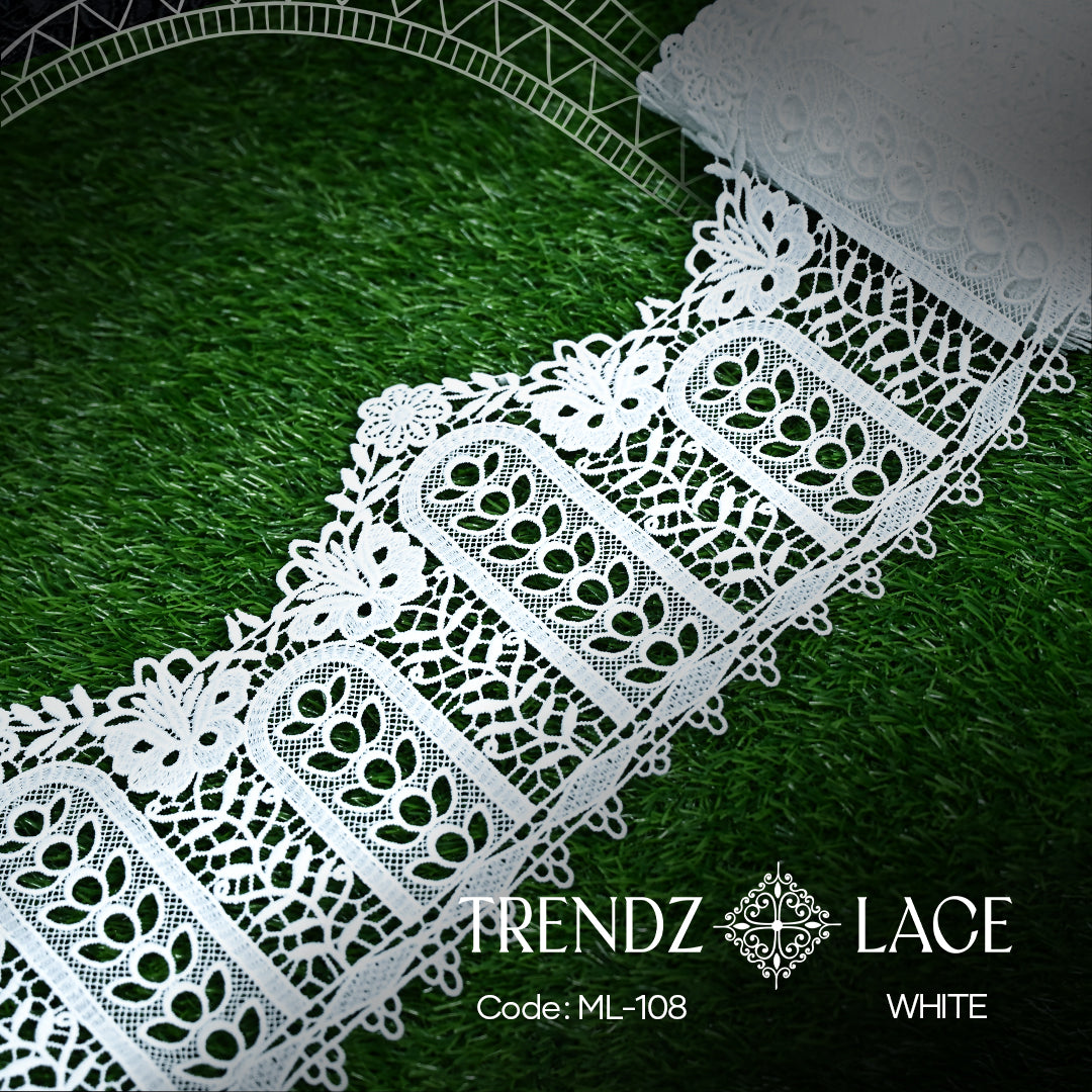 China Milky: ML-108 - 14 YDS | Trendz Lace